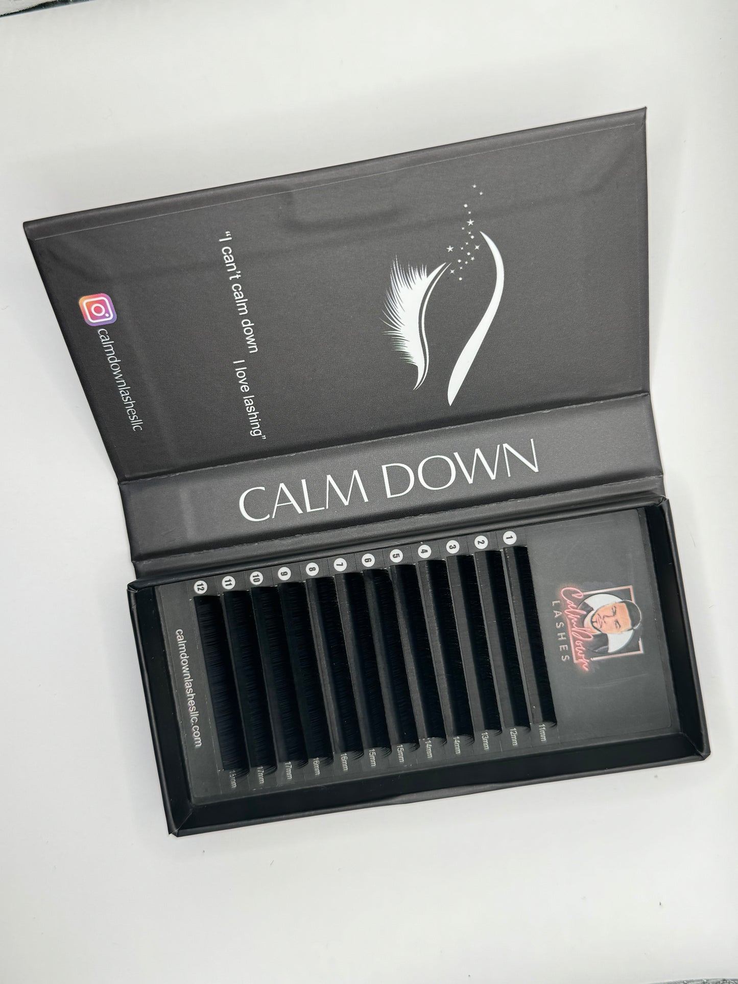 CalmDownLash Trays 0.3 CC Curl 16mm