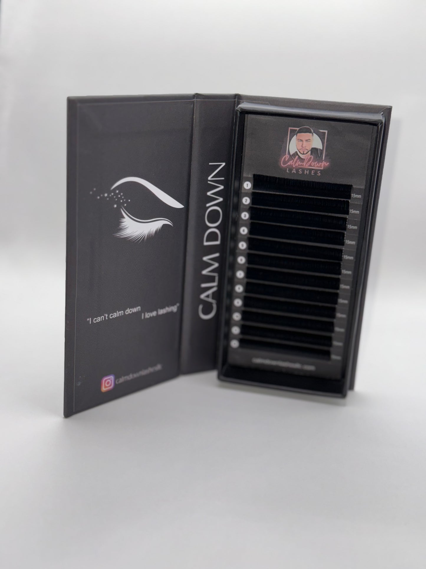 CalmDownLash Trays 0.3 CC Curl 13mm