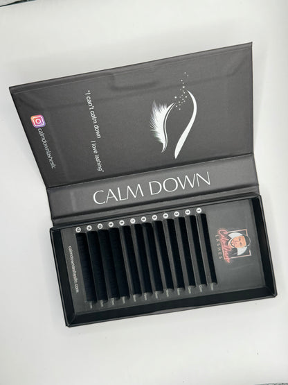 CalmDownLash Trays 0.3 CC Curl 16mm