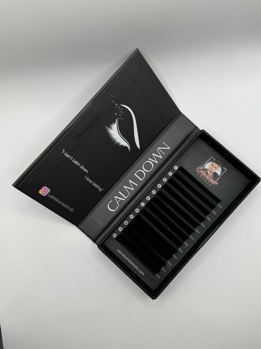 CalmDownLash Trays 0.3 CC Curl 13mm
